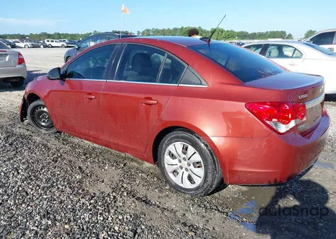 2012 Chevrolet Cruze Ls из США, поврежденный, VIN 1G1PC5SH8C7195131